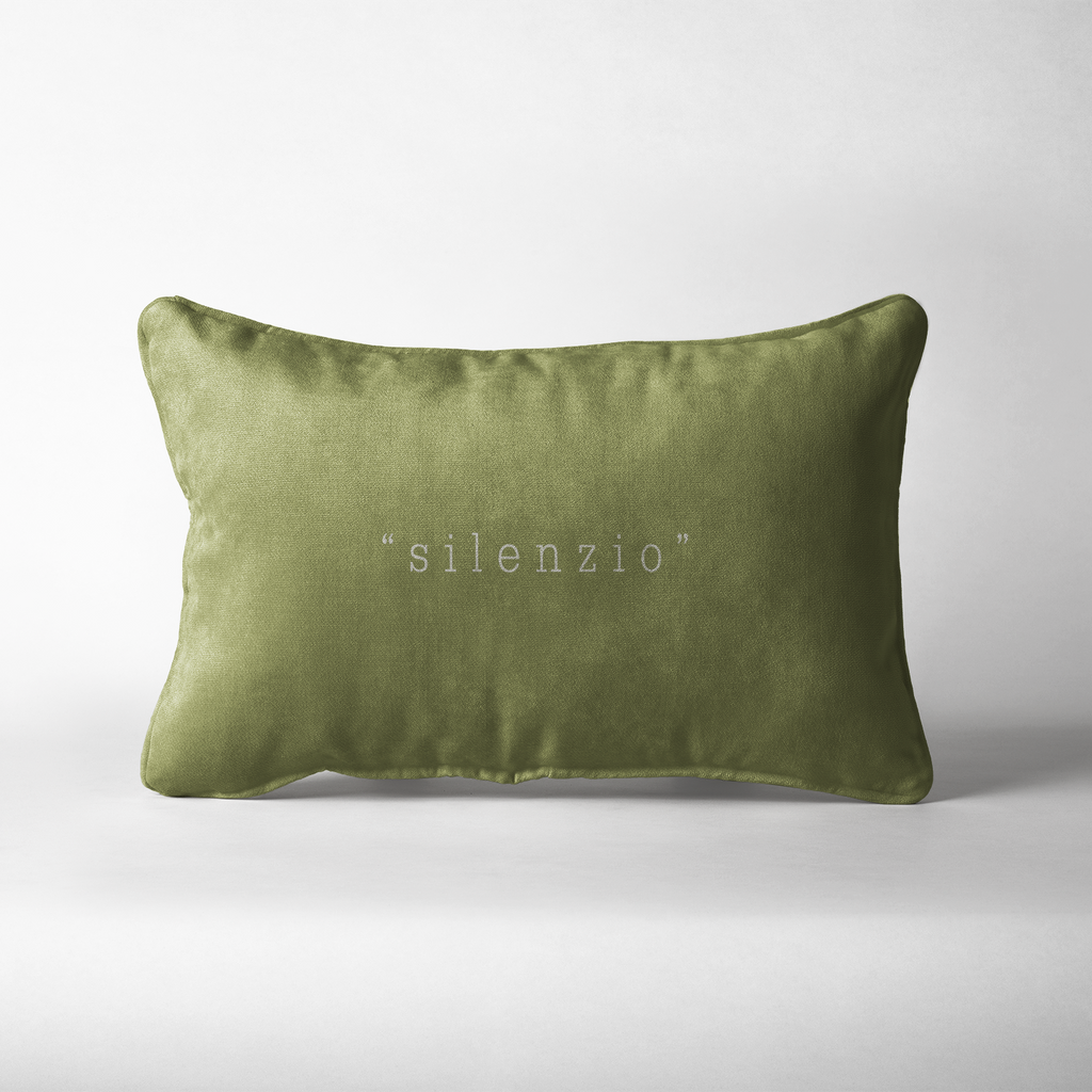 cuscino decorativo 30x40 cm. colore wasabi